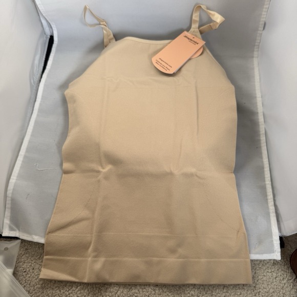 Shapemint Essentials All Day Scoop Neck Cami. Medium Pick Black /Navy/White/Nude - Picture 5 of 6